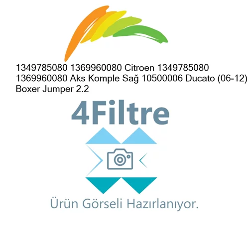 Citroen Jumper 1349785080 1369960080 Aks Komple Sağ 10500