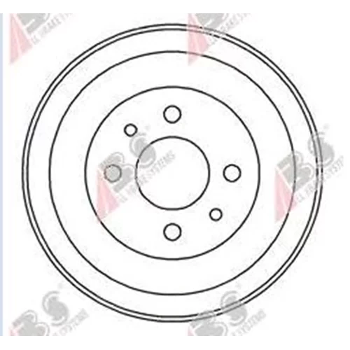 5923924   Bendix 329003B, Fren Kampana Arka 329003B Dks